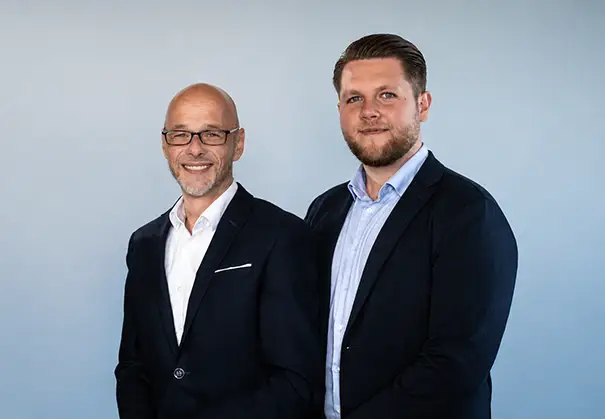 Geschäftsführer der API Immo: Danny Holzkamp und Edgar Buterus